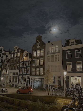 Canal houses at amsterdam